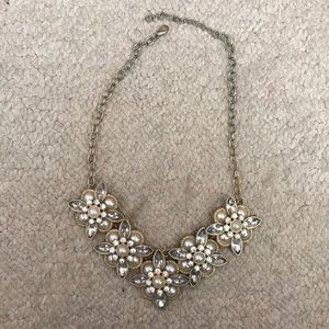 Pearl and Crystal Necklace